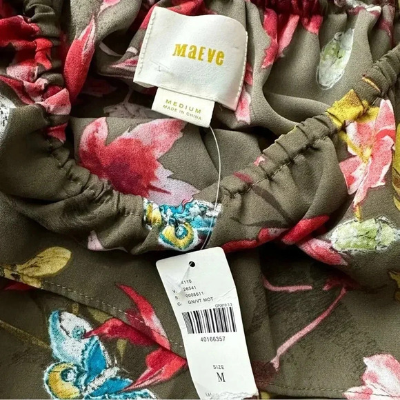 Anthropologie MAEVE Vallita Off The Shoulder Top Medium NWT - Picture 4 of 8